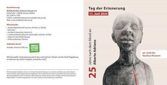 Erinnerung an Alberto Adriano