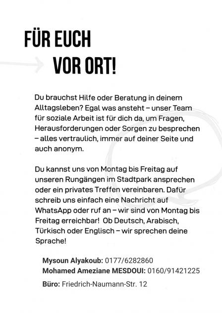 Straßen-Sozialarbeit