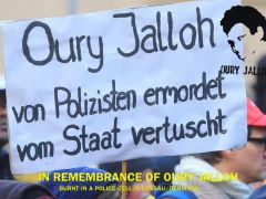 Erinnerung zum Tot von Jalloh 